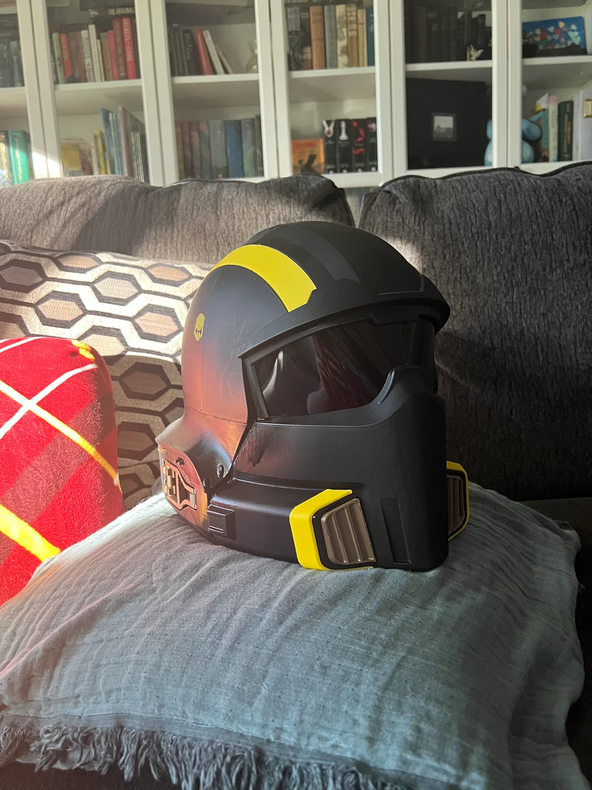 got a helmet