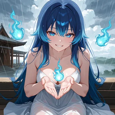 Amegaki, Rain Goddess (Aetherra)