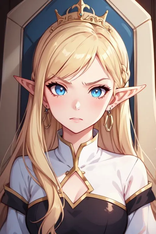 Malice the new elven queen