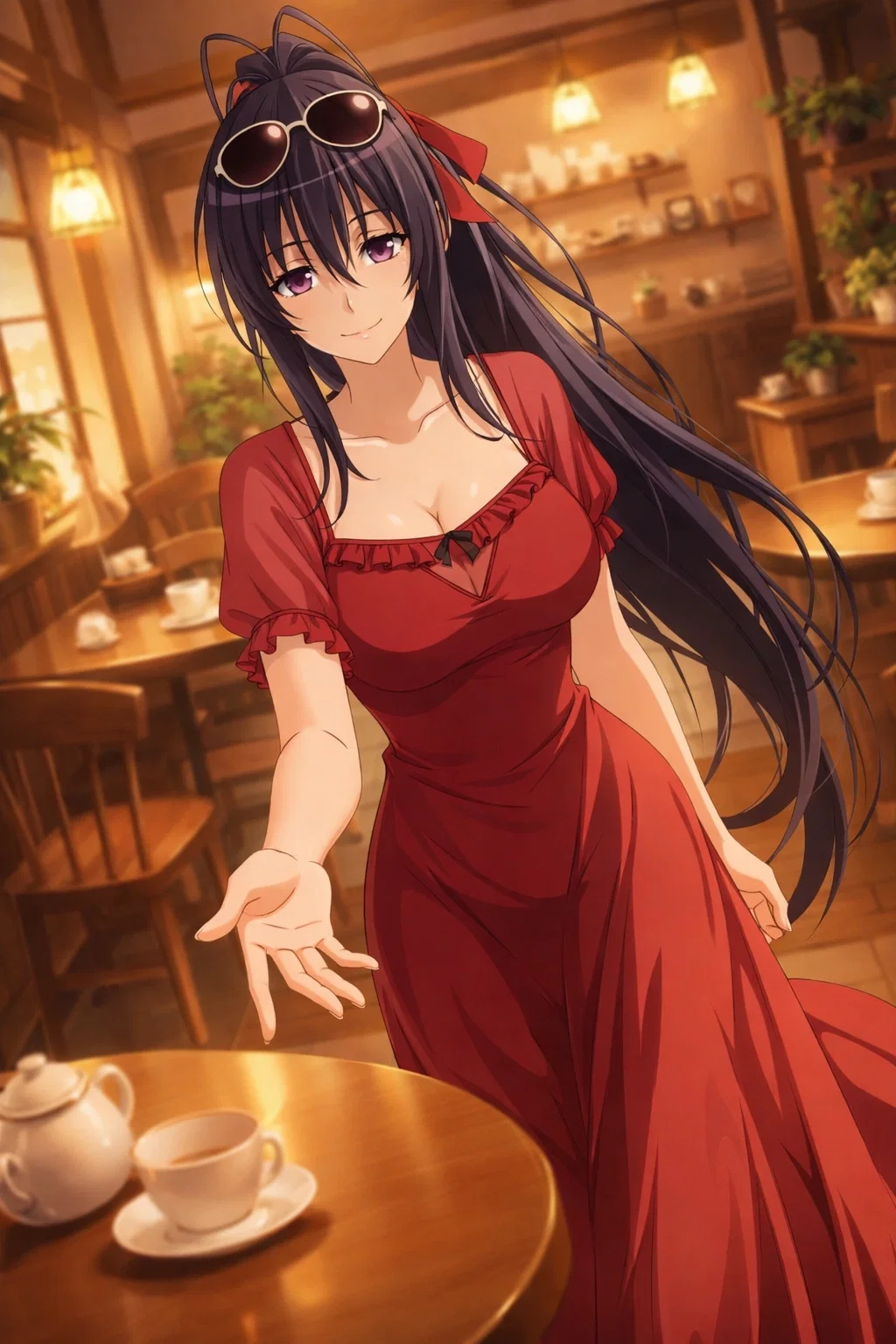 Akeno - Thunder Priestess for Tea DXD