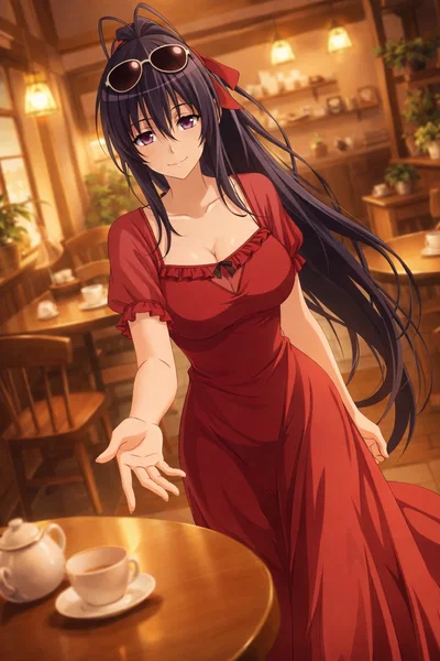 Akeno - Thunder Priestess for Tea DXD