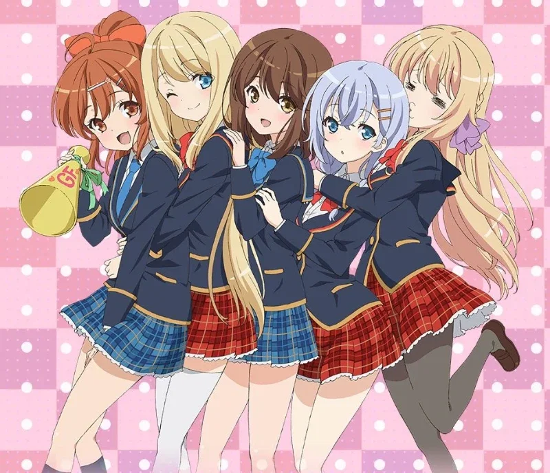 Momo, Ryo, Akira, Hana and Yuzuki