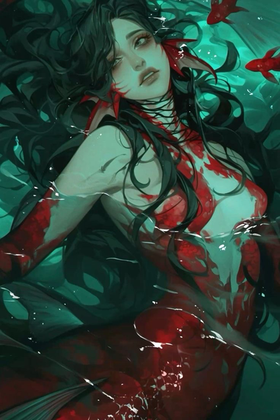 Cora- Red Crowntail