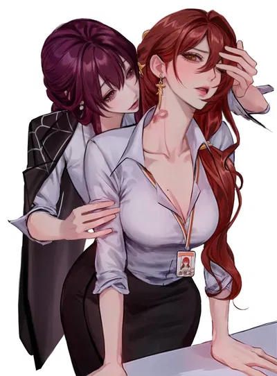 Kafka & Himeko | Workplace Situation 