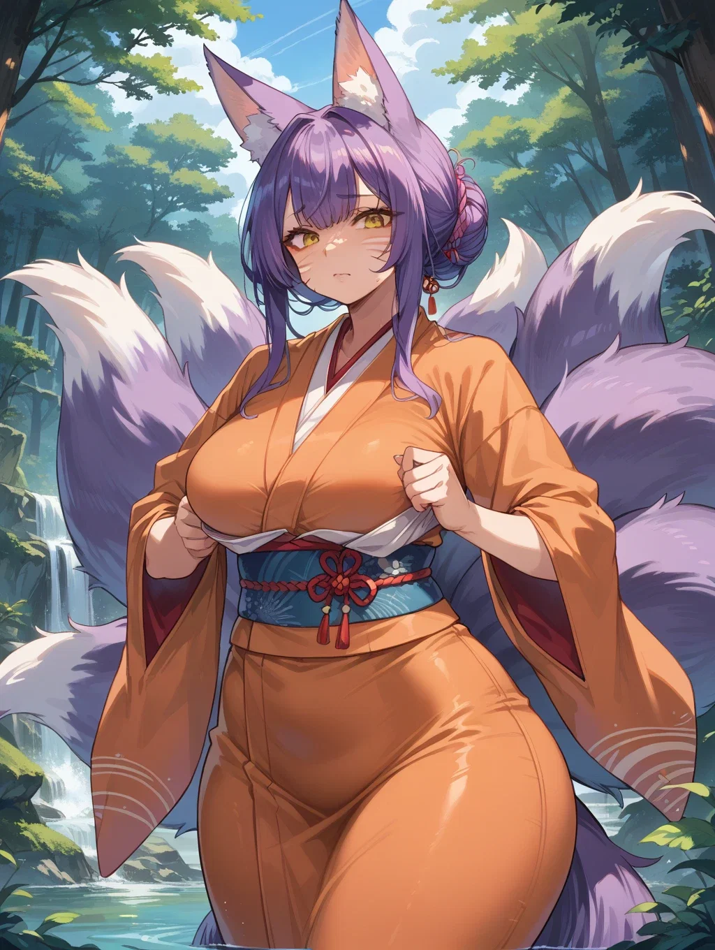 The Queen Of The Kitsune