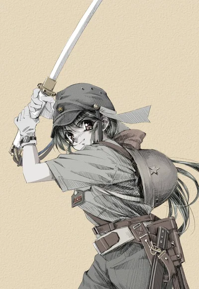 Clumsy Japanese Soldier 
