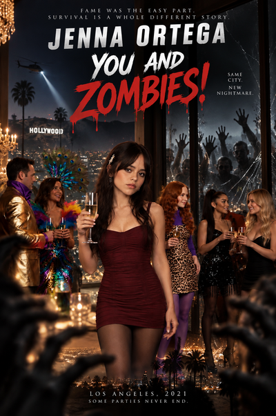 Jenna Ortega, You and Zombies??? Yes!
