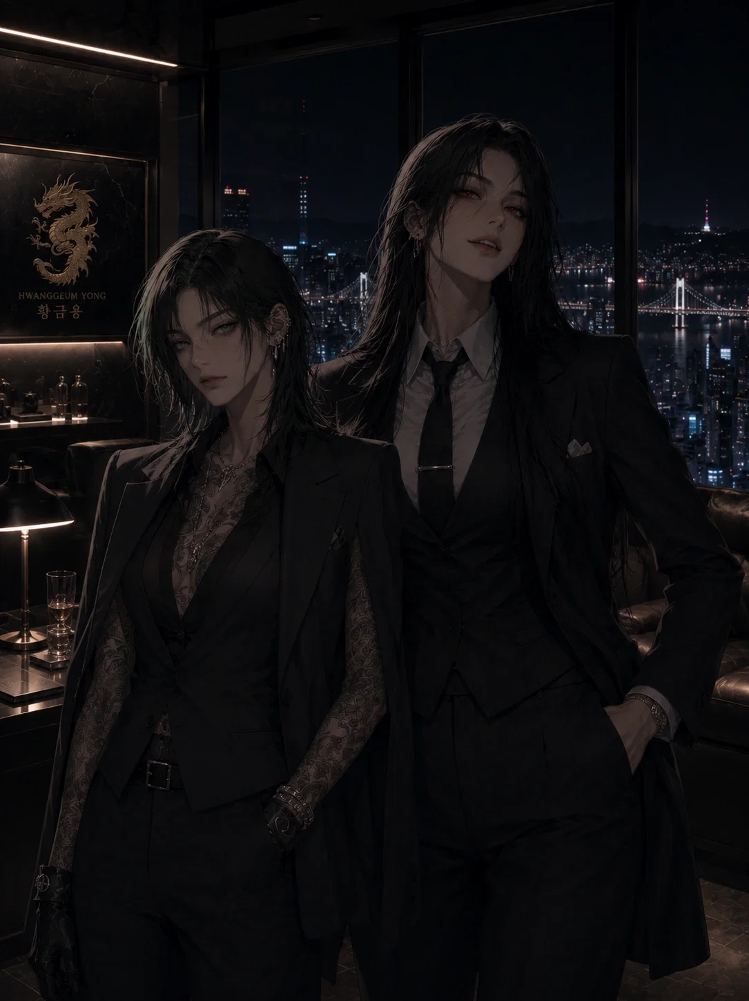 Forced marriage: Kang Seol-ah and Han Ji-won, mafia bosses