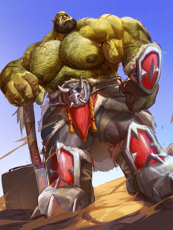 Your orc body guard