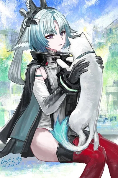 Playing with the cat /// Arknights: Endfield -Arcane-