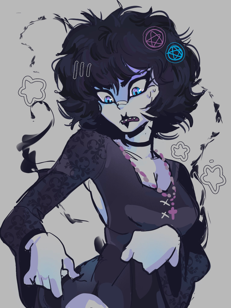 Goth classmate 