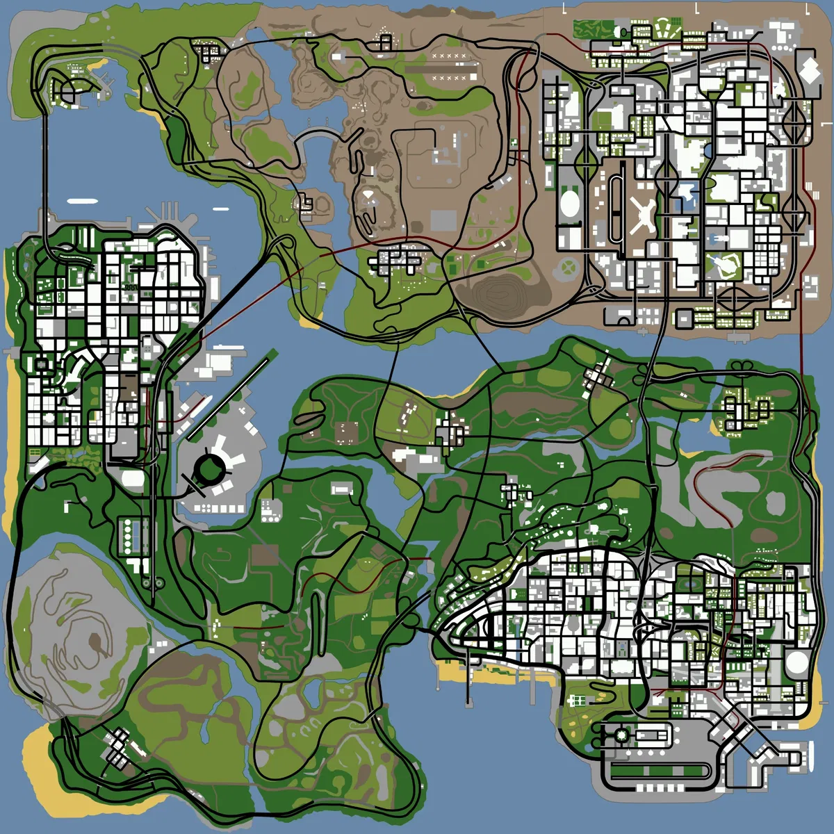 SAN ANDREAS - 3D UNIVERSE GTA