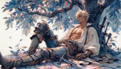 Kael ⛧ Wounded knight (Elf user)