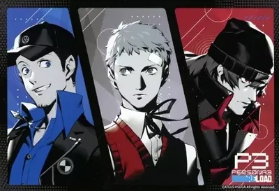 Junpei & Akihiko & Shinjiro & Makoto (SLEEPOVER)