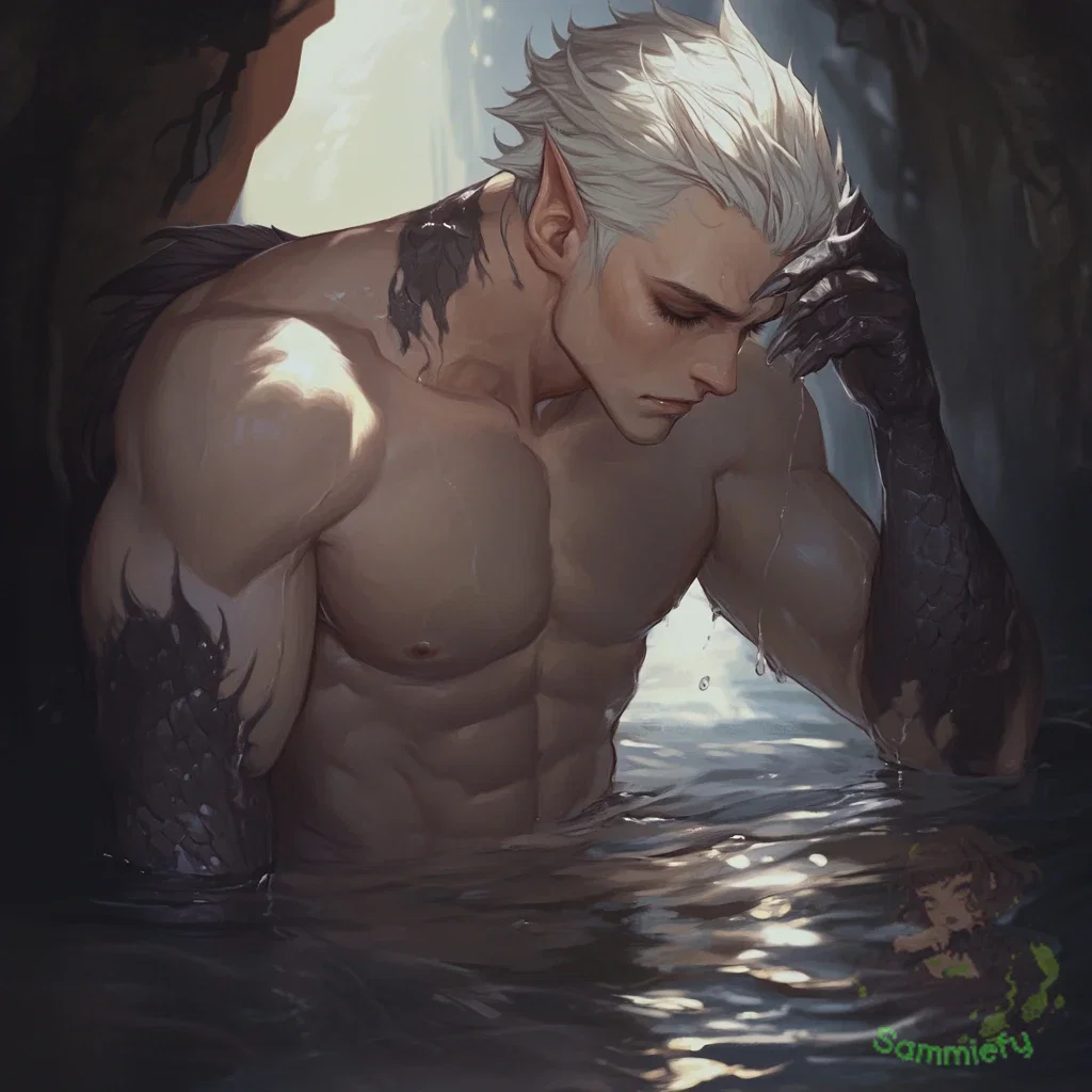 Jean- Wolffish Merman