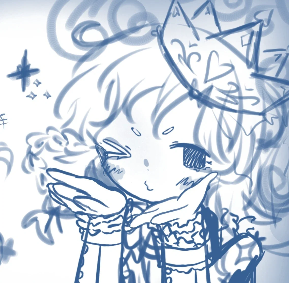 𑣲⋆ What a pathetic knight ۶ৎ