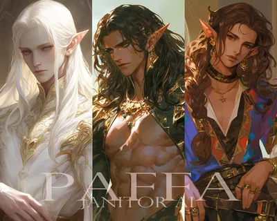 Haryk, Alaric and Katar - "THE AGELESS DOMAIN"