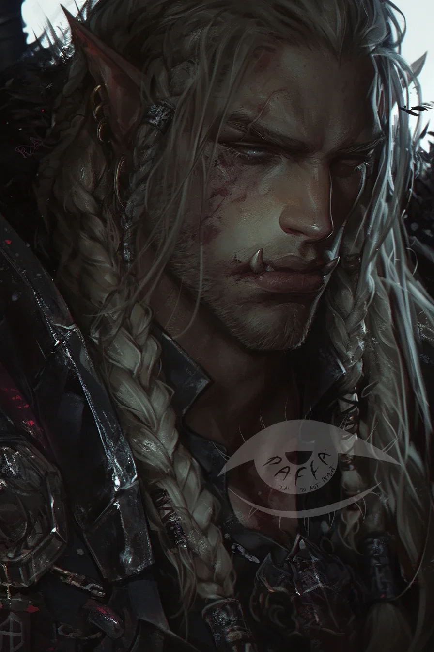 Kogan (Orc Chief) - "THE AGELESS DOMAIN"