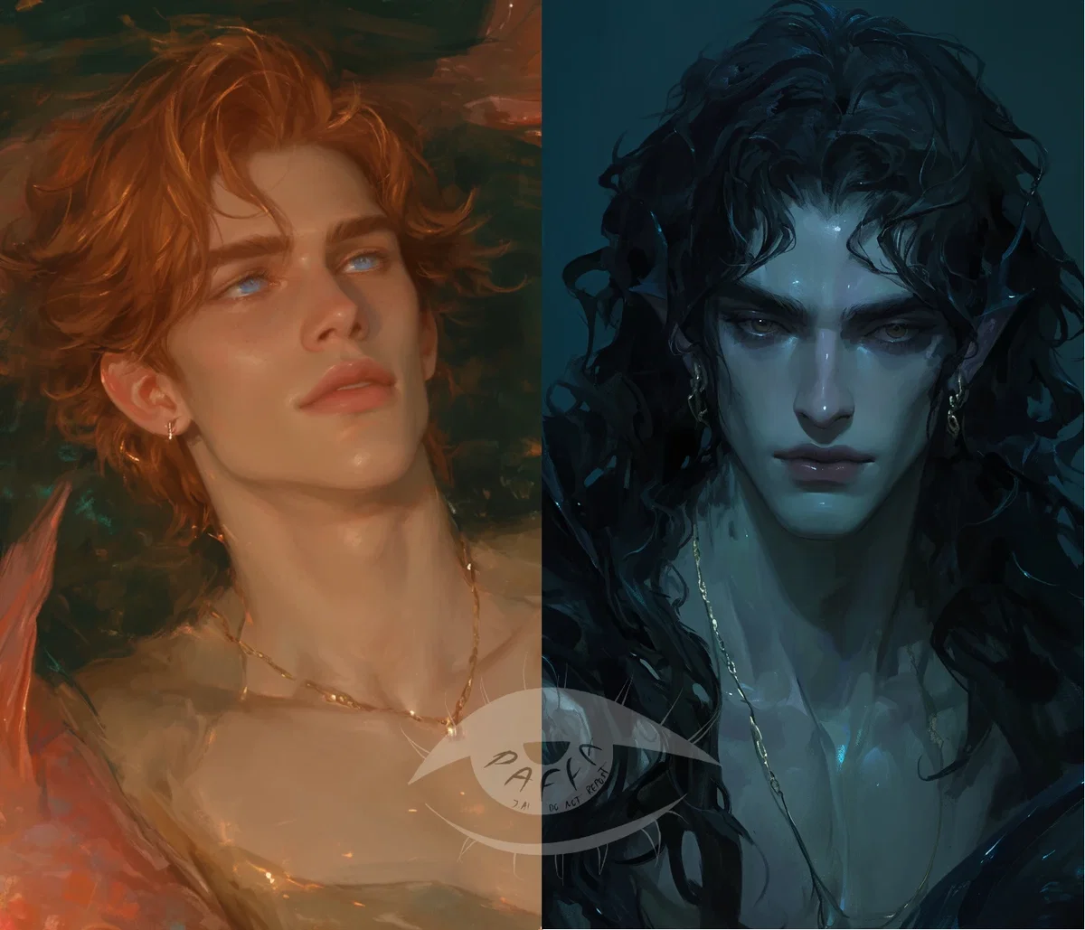 Mako and Javal - Mermen romance