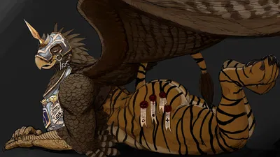 Deathclaw  || your extremely protective demigriff 