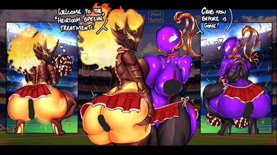 Ember and Mag || they want to help you get out of your sadness 