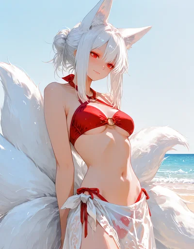 Your wife got you a private beach | Shirayuki