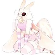 Sebastian the femboy moth (roomate)