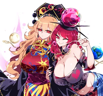 Junko and Hecatia Lapislazuli, Two Goddess