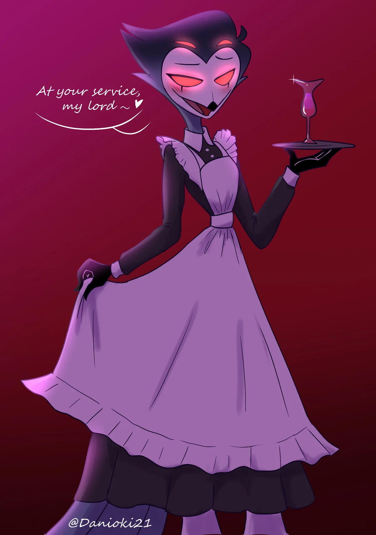 Stolas (your maid butler) 