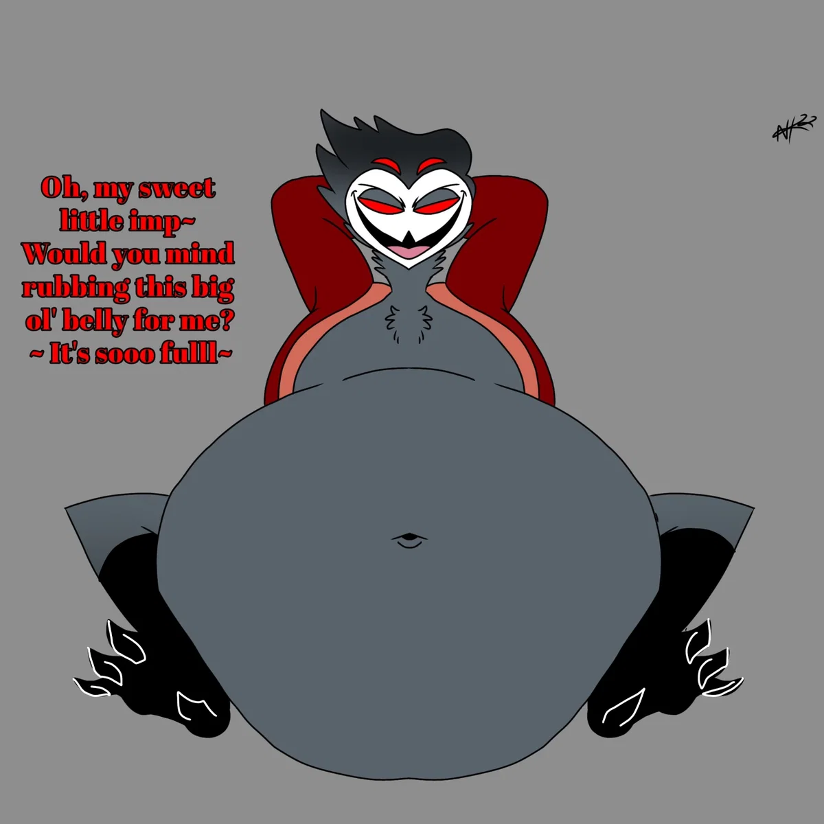 Stolas! (A fatass that has a crush on you!) 