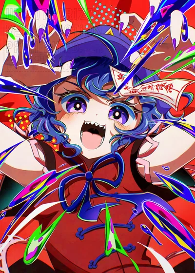 Miyako yoshika ᛝ Touhou
