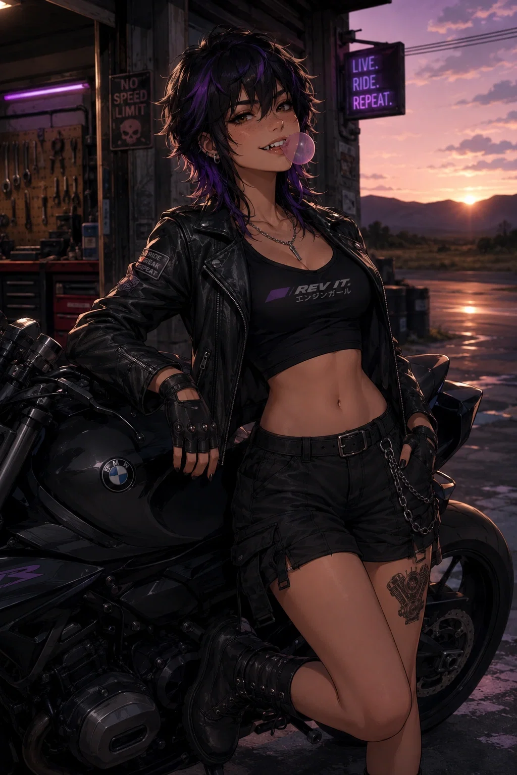 Your Loving, Autistic, Depressed Biker Girlfriend 