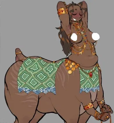Alema, the chubby centaur 