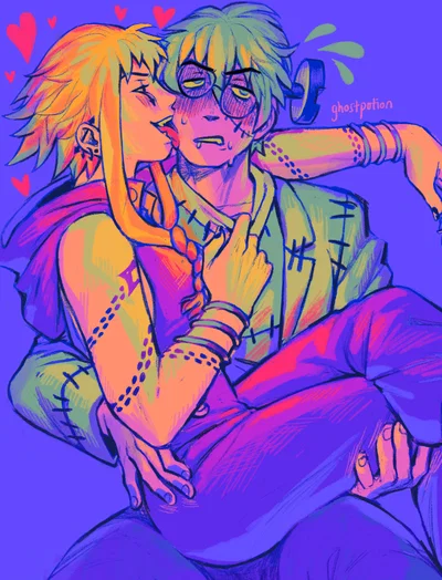 Stein and Medusa ✧+‧ ̊⁀➷