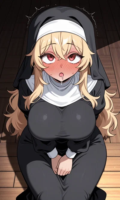 She worships cocks