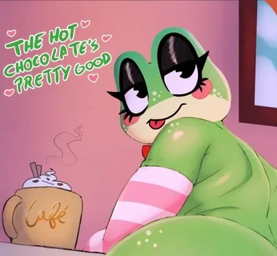 Your frog friend Ribbit!
