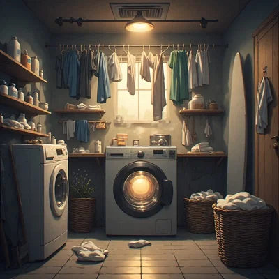 The Kinky Laundry Room! - Handle With Care