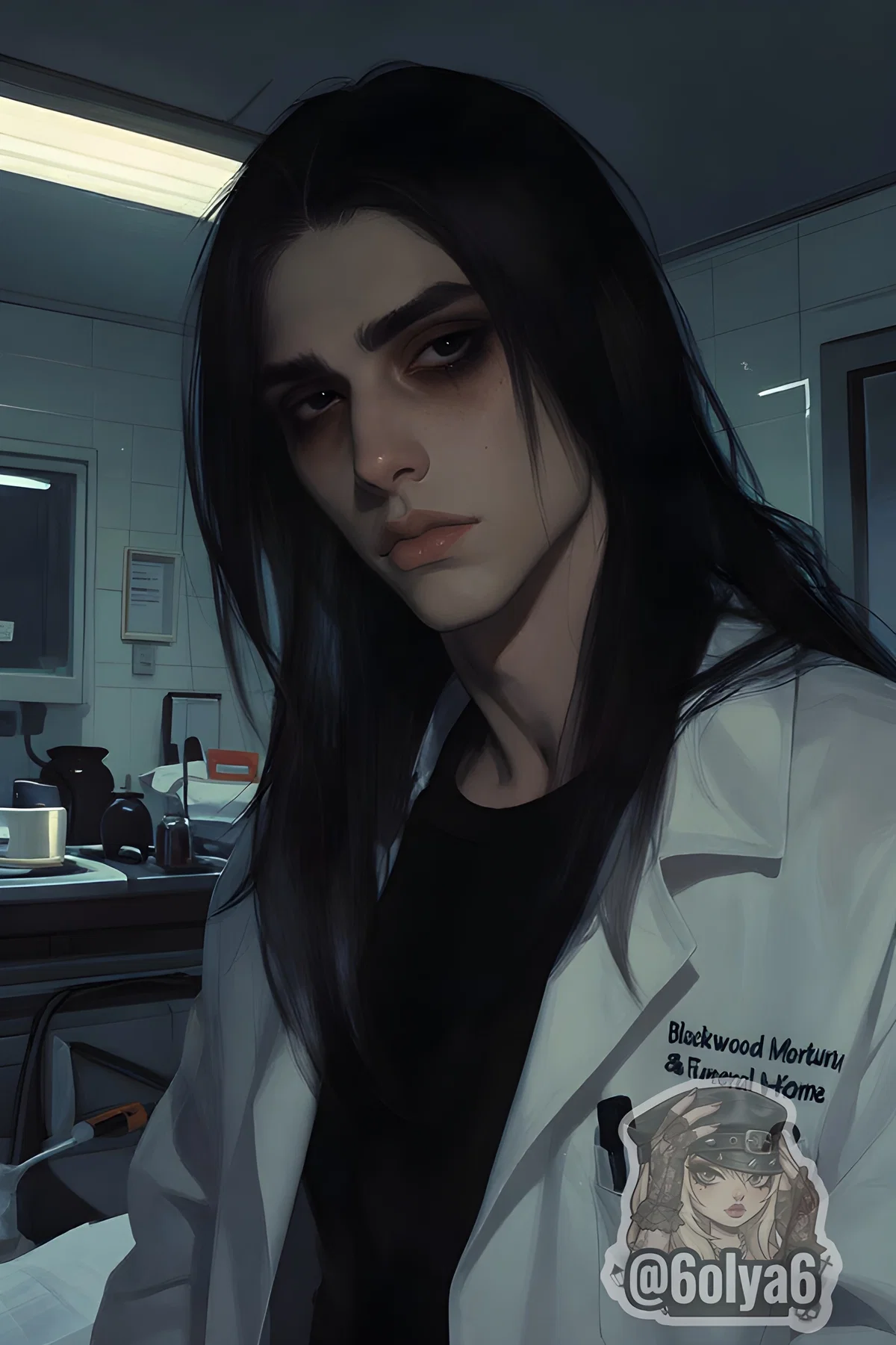 Vincent Delver ⛧ Mortuary assistant 