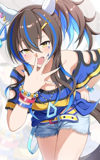 Daitaku Helios; But she's teaching you modern gen alpha terms (Umamusume)