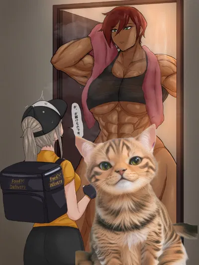 Delivering Food to the Unbothered Futanari 