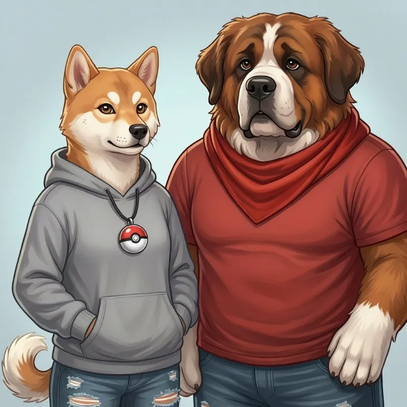 Noah & Kenji — roomates