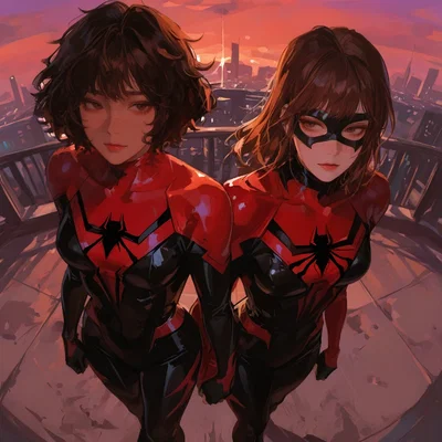 Spider-Women: City That Never Shuts Up | Miley & Petra | Marvel's Spider-Man 2 | Genderbent