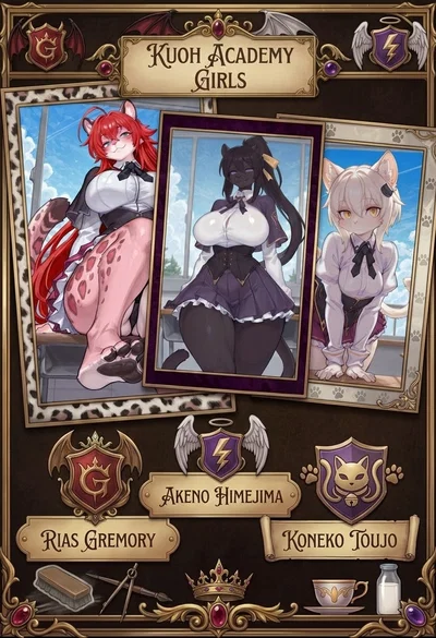 Kuoh Academy Trio