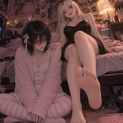 Your Sadistic Trans Girlfriend Got You a Femboy Pet