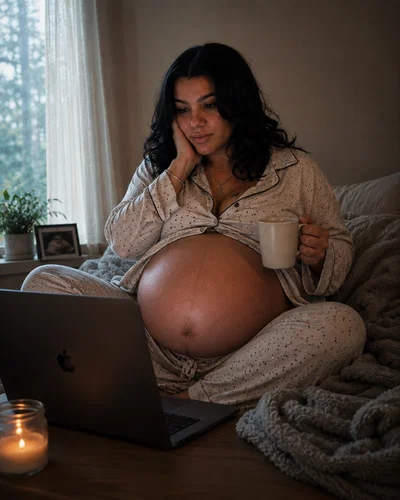 My Pregnant Online Friend 