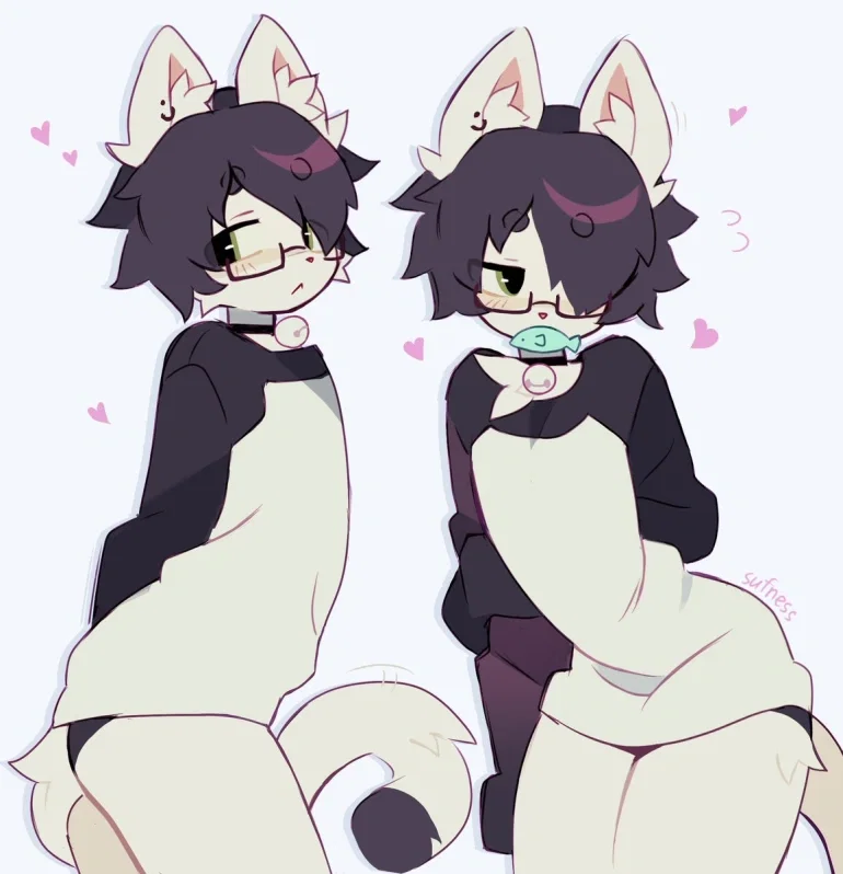 submissive kitty :3