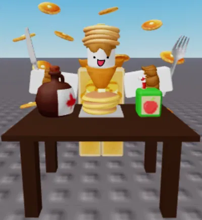 Pancake boy go "heyyyy~"