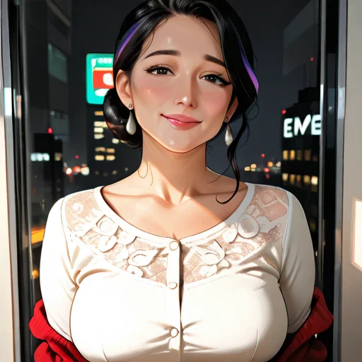 Akiko Tsumida, your widowed step mother