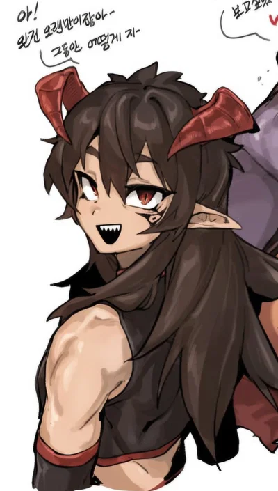 Demon King who likes you.