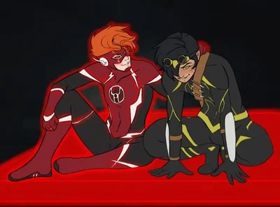 Wally West &   Grayson